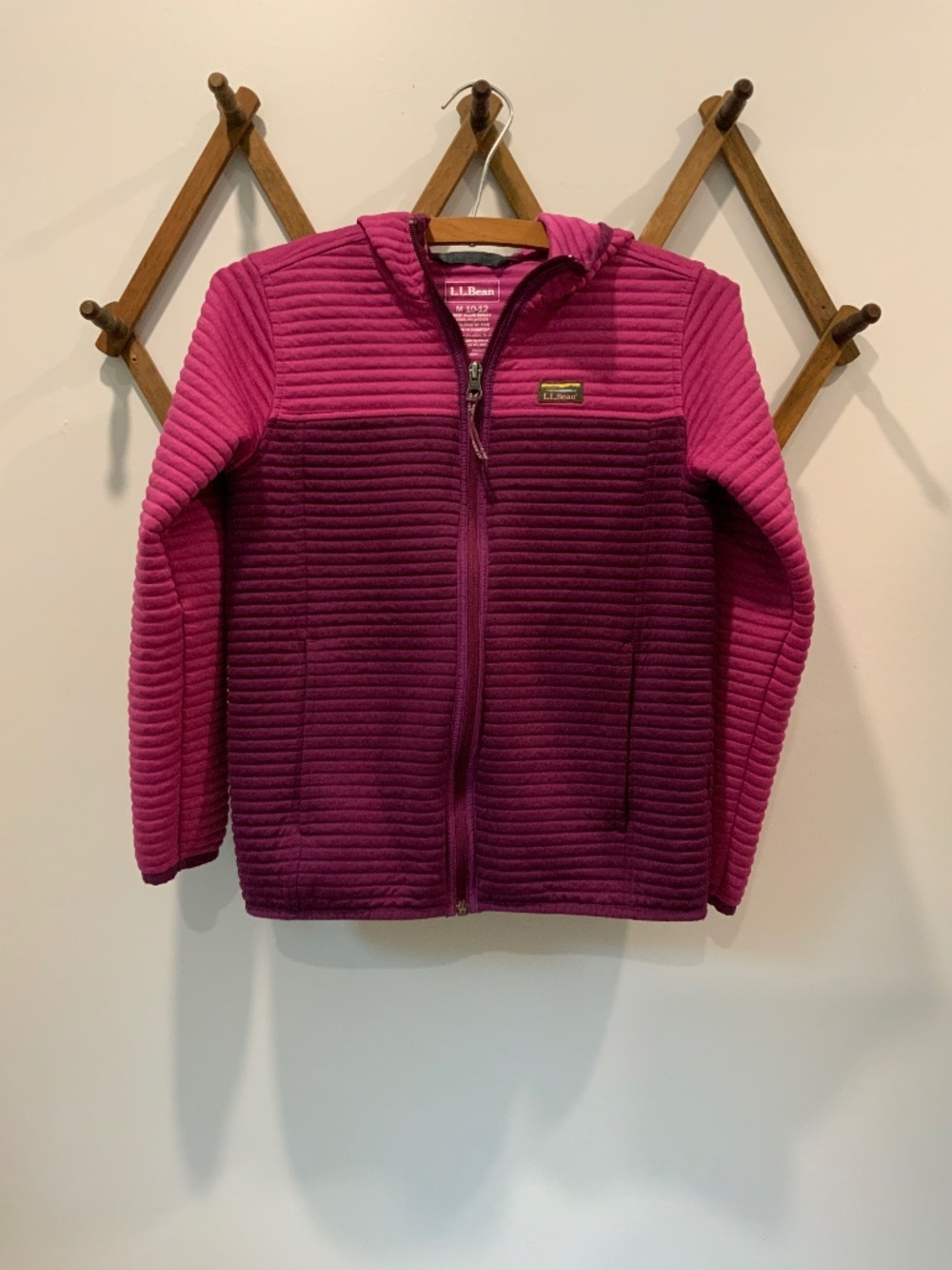 LLBean Girl’s 10/12 Airlight Hoodie